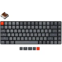 Клавиатура Keychron K3 Wireless V2 White LED K3-D3 (Keychron Low Profile Optical Brown) фото 1